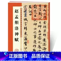 [正版]字帖赵孟俯行书字帖洛神赋赵孟俯毛笔书法字帖行书字帖成年大学生历代经典碑帖高清放大对照本行书字帖毛笔书法赵孟俯字帖