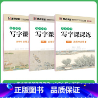 必修上+必修下+选修 [正版]高中生练字语文同步人教版高一高二下册上册必修选修课文生字描红钢笔硬笔书法练字本临摹练字帖