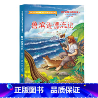 鲁滨逊漂流记 [正版]全套4册鲁滨逊漂流记快乐读书吧小学生六年级下册*读课外书阅读经典书目汤姆索亚历险记爱丽丝漫游奇境记