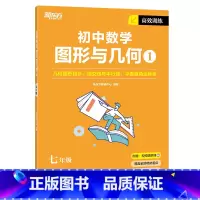 高效训练初中数学 图形与几何1 七年级/初中一年级 [正版]2023版初中英语词汇词根+联想记忆法 乱序便携版 绿宝书