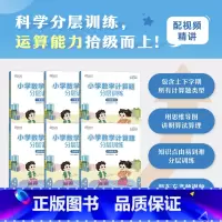 北师版 小学数学计算题分层训练 小学二年级 [正版]小学数学计算题解决问题分层训练 人教北师 口算笔算算理算法重难点易错