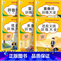 [全6册]词语积累大全 小学通用 [正版]荣恒 词语积累大全训练全套12册小学语文字词重叠词量词多音字成语近义词反义词句