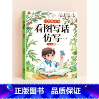 [2年级下]看图写话仿写(带视频讲解) 小学通用 [正版]看图写话仿写一年级上册二年级人教版小学生仿写句子专项训练写作入