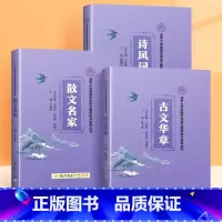 [全套3册]语文素养小紫书(不含影片课) 小学升初中 [正版]小升初清华附中小紫书三本古文华章诗风词韵散文名家合集小学初