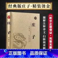 国学经典-庄子 [正版]烫金版精装 四大名著 史记 山海经 镜花缘 道德经 聊斋志异 孙子兵法 三十六计 论语 庄子源