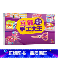 立体手工大王-建筑大师 [正版]全6册 立体手工大王 立体折纸书大全折纸模型3D立体diy套装创意手工制作材料包儿童益智