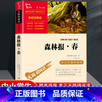 森林报春 [正版]森林报春夏秋冬全四册 四年级下册必读的课外书阅读经典书目小学生二三4五六上比安基著动物故事书书籍科普百