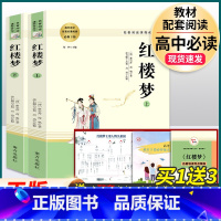 [高一 必读]红楼梦上下2册 (送考点+人物关系图+高考最后5篇必背范文) [正版]红楼梦原著高中生高一必读四大名著无删