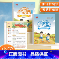 作文全套方案2本 小学通用 [正版]小学语文扩句法五感法写作文看图写话素材技巧方法精美范文大全發