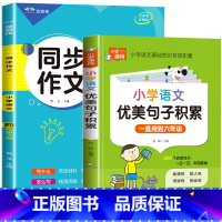 2册:同步作文 + 优美句子 四年级下 [正版]2023新版 四年级下册同步作文语文人教版 4年级阅读课外书必读老师读物