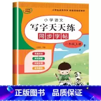写字天天练(上册) 一年级下 [正版]一年级下册练字帖每日一练同步字帖练字同步人教版 小学语文笔画笔顺拼音生字识字表描红