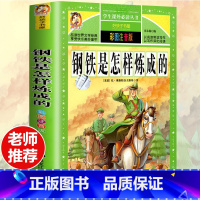 [选3本29.8元]钢铁是怎样炼成的 [正版]钢铁是怎样炼成的注音版小学生一年级二年级三年级课外阅读书籍6-7-8-9-
