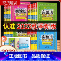 [人教版]数学+语文 二年级上 [正版]2023新版实验班提优训练小学一二三四五六年级上下册语文数学英语人教版北师版尖子