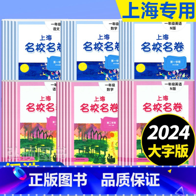 4年级下册 语数英+作文影片课 小学通用 [正版]2024上海名校名卷二年级一二三四五年级六七八九上下册语文数学英语电子
