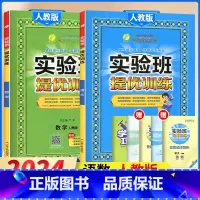 1下[提优训练]语数2本◆人教版 小学通用 [正版]2024春新版实验班提优训练三年级上二年级上册下册一四年级五六年级语