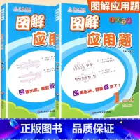 1年级 图解应用题上下册[2本套] 小学通用 [正版]学林教育图解应用题小学数学专项强化训练一年级二年级三年级四五六年级