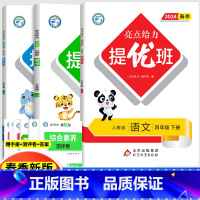 4下[语文人教+数学苏教+英语译林](3本套装) 小学通用 [正版]2024亮点给力提优班多维互动空间二年级下册三年级语