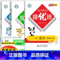 4下[语文人教+数学苏教+英语译林](3本套装) 小学通用 [正版]2024亮点给力提优班多维互动空间二年级下册三年级语