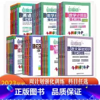 [周计划]语文+成语强化训练 小学四年级 [正版]周计划二年级数学应用题语文阅读训练100篇文言文小学一1三3年级五5年