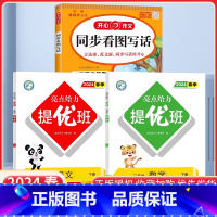 一下语数3本[亮点提优班+开心同步作文]江苏专用 小学通用 [正版]2024亮点给力提优班多维互动空间二年级下册三年级语