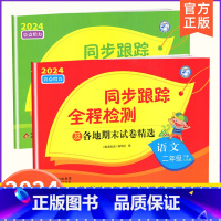 2下[语文+数学](2本江苏专用) 小学通用 [正版]2024春亮点给力同步跟踪全程检测及各地期末试卷精选一二 三四4五