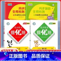 一下语数4本[亮点提优班+亮点同步跟踪卷]江苏专用 小学通用 [正版]2024亮点给力提优班多维互动空间二年级下册三年级