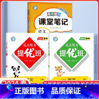 一下语数3本[亮点提优班+课堂笔记语文]江苏专用 小学通用 [正版]2024亮点给力提优班多维互动空间二年级下册三年级语