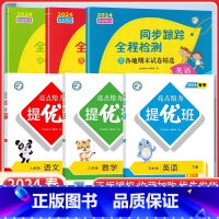 四下语数英6本[亮点提优班+亮点同步跟踪卷]江苏专用 小学通用 [正版]2024亮点给力提优班多维互动空间二年级下册三年