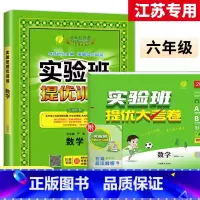 6上[提优训练+大考卷]数学2本江苏专用 小学通用 [正版]2023秋新版实验班提优训练三年级上二年级上册一四年级五六年