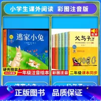 [注音版]逃家小兔+父与子全集 [正版]精装硬壳逃家小兔绘本注音版国际获奖儿童绘本逃家小兔系列故事课幼儿园阅读0-2-4