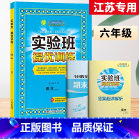 6上[提优训练]语文◆人教版 小学通用 [正版]2023秋新版实验班提优训练三年级上二年级上册一四年级五六年级语文人教版