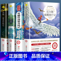 [全套4册]尼尔斯+爱丽丝+鲁滨逊+汤姆索亚 [正版]尼尔斯骑鹅旅行记原著历险记完整无删减版原版六年级下册必读的课外书米