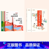 [组合6册]优美句段+文学常识 小学通用 [正版]时光学 60天优美句段篇积累小学通用版句子好词好句好段训练书记录本一