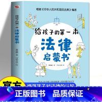 给孩子的第一本法律启蒙书 [正版]孩子读得懂的法律常识 中小学生课外阅读 给孩子的第一本法律启蒙书漫画民法典儿童心理学