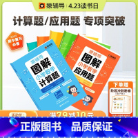 图解小学数学应用题 小学六年级 [正版]新款图解小学数学应用题数学逻辑思维思路练习册幼小衔接小升初全国通用玩转应用题解决