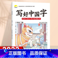 2年级下 同步字帖 [正版]视频教学 2022新版 写好中国字字帖一年级下同步课课练人教版小学生二三年级下册四五六年级上
