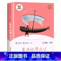 鲁滨逊漂流记 下册 [正版]六年级下册快乐读书吧人民教育出版社尼尔斯骑鹅旅行记汤姆索亚历险记鲁滨逊漂流记全套6册小学生课
