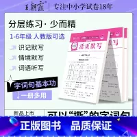 少而精·活页默写[人教版] 六年级上 [正版]2023新版上册活页默写本活页计算本单元练习期末冲刺一二三四五六年级单元期