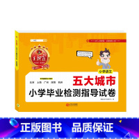 [五大城市]语文 小学通用 [正版]新版王朝霞五大十大十五大城市卷小学毕业检测指导试卷精选考试语文数学英语六年级小升初试