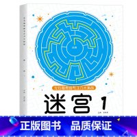 迷宫-1(适合3-6岁) [正版]左右脑思维专注力迷宫大挑战幼儿园高难度迷宫魔线小学生益智游戏3-6-7-8-10岁儿童