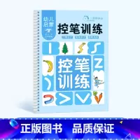 控笔训练 [正版]儿童趣味控笔训练凹槽字帖幼儿园反复训练描红早教启蒙益智控笔训练数学汉字笔划象形拼音宝宝趣味启蒙绘画练字