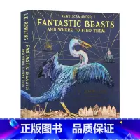 神奇动物在哪里 插图版 精装 [正版]哈利波特与魔法石英文原版1 Harry Potter and the Philos