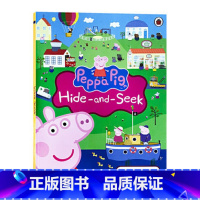 粉红猪躲猫猫 找找我在哪里 [正版]小猪佩奇1000单词趣味贴纸游戏书 英文原版 Peppa Pig 1000 Firs