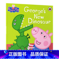 小猪佩奇 乔治的新恐龙 [正版]小猪佩奇1000单词趣味贴纸游戏书 英文原版 Peppa Pig 1000 First