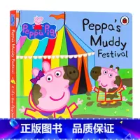 佩奇跳泥坑节 [正版]小猪佩奇1000单词趣味贴纸游戏书 英文原版 Peppa Pig 1000 First Words