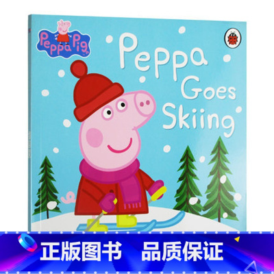 佩奇去滑雪 [正版]小猪佩奇1000单词趣味贴纸游戏书 英文原版 Peppa Pig 1000 First Words