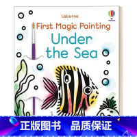 [正版]英文原版 First Magic Painting Under the Sea 第一本神奇涂色书 海底世界 英文