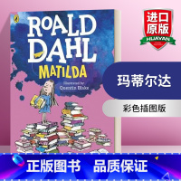 [正版]英文原版 Matilda Colour Edition 玛蒂尔达 罗尔德达尔系列 彩色插图版 英文版 进口英语原