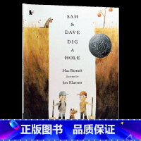 山姆和大卫去挖洞 [正版]等待 英文原版绘本Waiting 凯迪克银奖 儿童英语启蒙图画故事书 Kevin Henkes