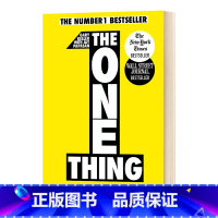 [正版]华研原版 重要的事 只有一件 成功从聚焦一件事开始 英文原版 The One Thing 企业管理 加里凯勒 杰